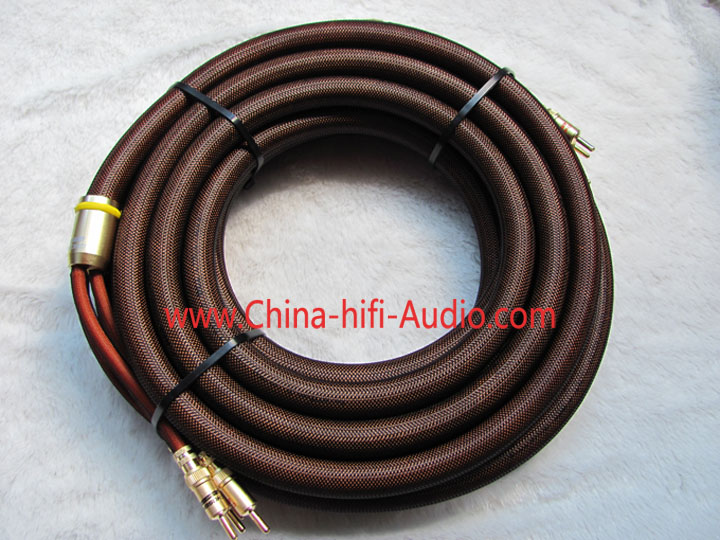 Choseal LB-5109 OCC Speakers Cable 5M banana plug OD=19mm pair Choseal LB-5109 OCC Speakers Cable 5M banana plug OD=19mm pair